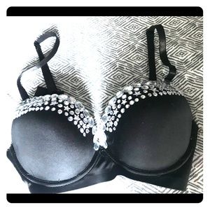 Rhinestone Bra Top🖤
